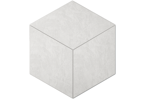 Фото Мозаика Spectrum Cube Milky White SR00 неполированная 25x29 Россия