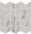 Декор Ифран мозаичный серый светлый глянцевый обрезной 30x31,2x0,9 (KMD2MSM007BR)