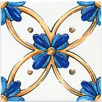 Фото Декор STG\A488\1146H Вставка Капри майолика 9,8х9,8