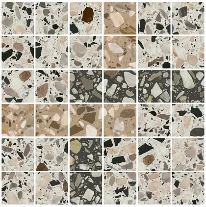 Фото Мозаика SG6532\MM Бричиола 2 мозаичный лаппатированный 30x30 Россия