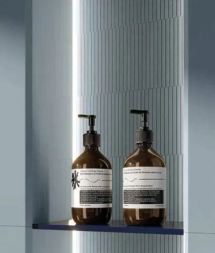 Фото Керамическая плитка FAP Ceramiche fTOO Materia Brillante Linfa Brillante RT 50x120 Италия