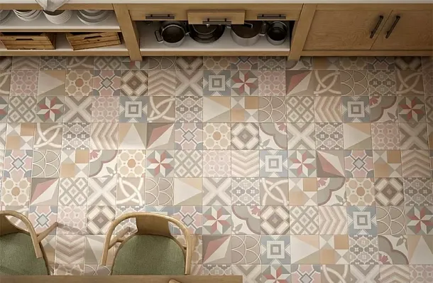 Фото Керамогранит Equipe 22103 Caprice Patchwork Pastel 20x20 Испания