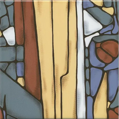 Фото Панно OP\A203\4x\17000 Витраж 30*30 Россия