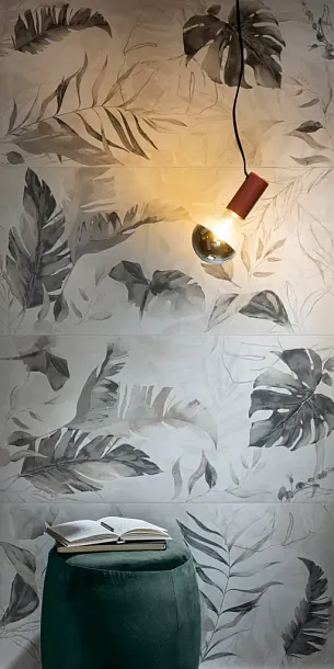 Керамогранит Touch Bianco Rett 60x120 для гостиной, для кухни, для ванной, для спальни, для прихожей Фото Керамогранит Touch Bianco Rett 60x120 Италия