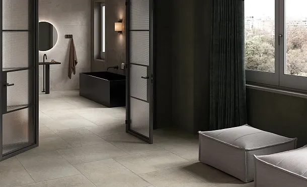 Фото Керамогранит Cercom 1090664 Stone Vision Ash Rett 60х120 Италия