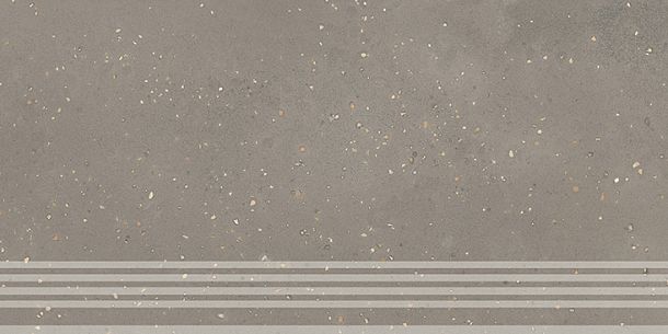 Фото Ступень Kerama Marazzi Пунтум серый матовый обрезной 30x60x0,8 (KM6060G1211R8GRF) Россия
