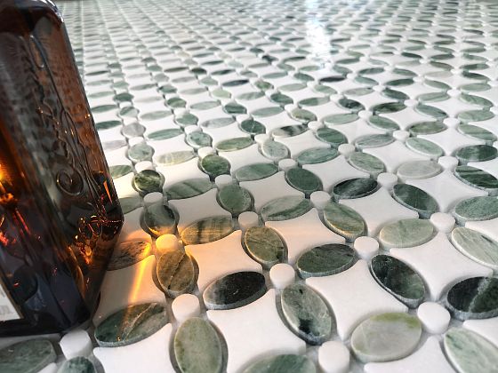 Фото Мозаика LeeDo Ceramica Pietrine Pietra Mix 5 traforato POL Китай