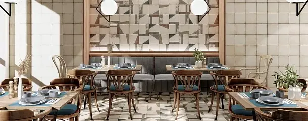 Фото Керамогранит BOTTEGA BIANCO 20x20 Испания