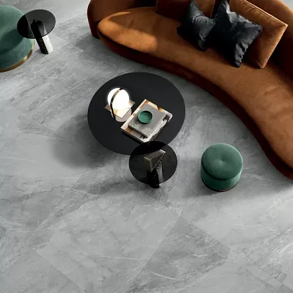 Фото Керамогранит Flaviker 0007822 Blue Savoy Graphite Nat Rett 60x120 Италия