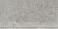Ступень Kerama Marazzi Сплит серый матовый обрезной 30x60x0,8 (KM6060G1241R8GRF)