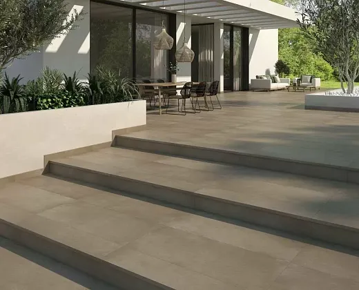 Фото Клинкерная плитка Gres de Aragon Selena Anti-Slip Blanco 60x120 Испания