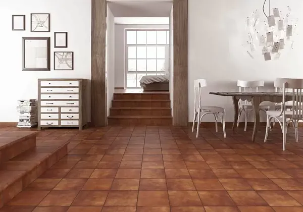 Фото Клинкерная плитка 901254 Natural Classic Mali Esquina Redondeado 33х33 Испания