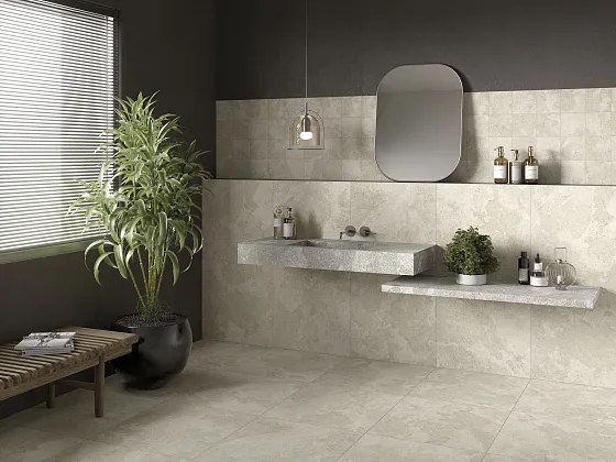 Фото Керамогранит MGM Ceramiche Viken White Rett 60x120 Италия