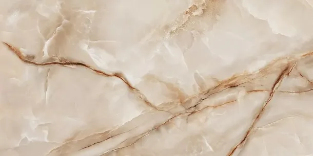 Фото Керамогранит 60120ORO11P Onyx Royal Latte 60x120 Индия