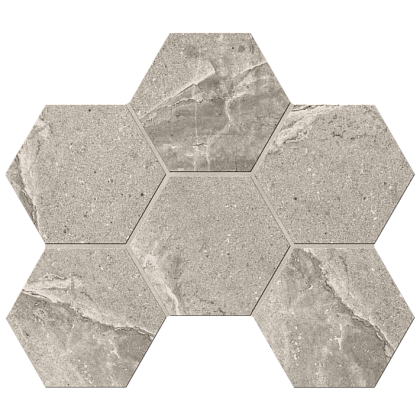 Фото Мозаика Kailas Light Beige Hexagon KA02 неполированная 25x28,5 Россия