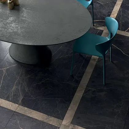 Керамогранит Epoque Grey Lap 60X60 (PF60004313) для гостиной, для кухни, для ванной, для туалета, для прихожей, на теплый пол Фото Керамогранит Epoque Grey Lap 60X60 (PF60004313) Италия