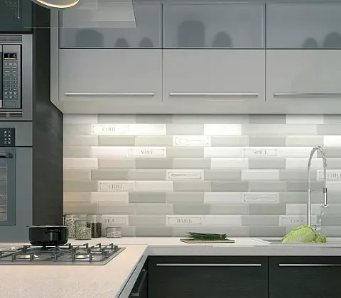 Фото Плитка 9007 Гамма кофе с молоком 8,5*28,5 Россия