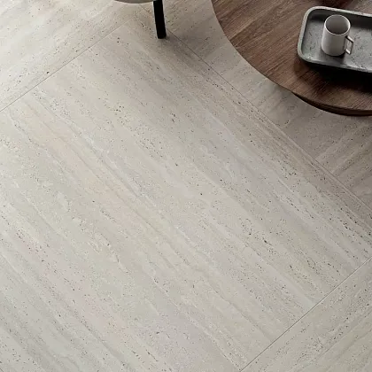 Фото Керамогранит Ariana Ceramica 0010819 Dorica Crema Antique 3D Rett 60x120 Италия