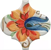 Фото Декор VT\A585\65000 Арабески Тоскана 9 глянцевый 6,5x6,5