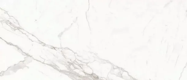 Фото Керамогранит Ennface ENMAR7001FL120280 Carrara Bianco Full Lappato 1200x2800x6 Индия