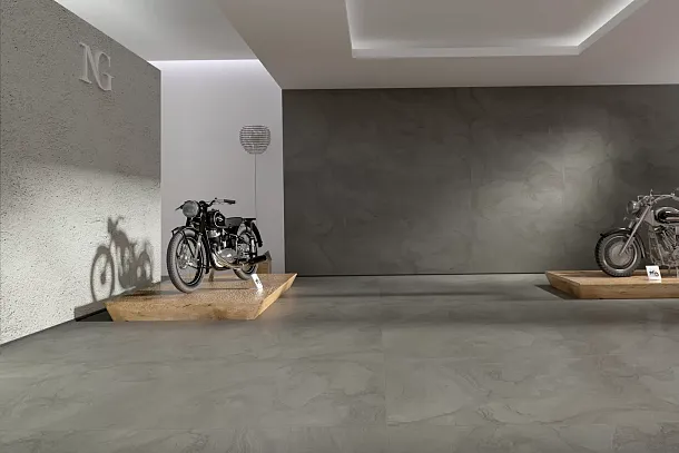 Фото Керамогранит Kutahya Seramik Atlantis White Lappato Rectified 60x120 Турция
