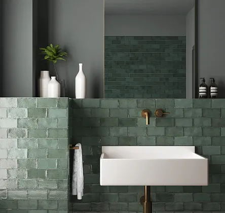 Фото Плитка Equipe 27615 Altea Black 7.5x15 Испания