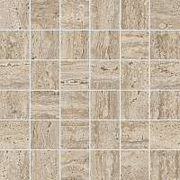 Фото Kerama Marazzi Декор Про Травертин мозаичный бежевый матовый обрезной 30x30x0,9 (KMD2MSA009GR)