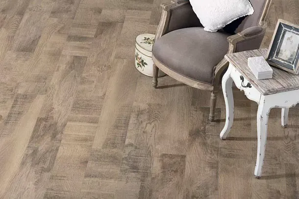 Фото Керамогранит Seranit Vintagewood Brown Matt 60x120 Турция