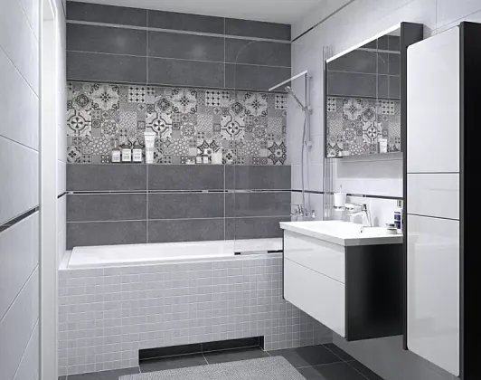 Фото Керамогранит Laparet SG165800N Mason серый 40,2х40,2 Россия
