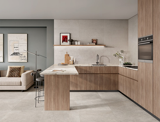 Фото Керамогранит Sense Grey Touch Ret 80x80 Португалия