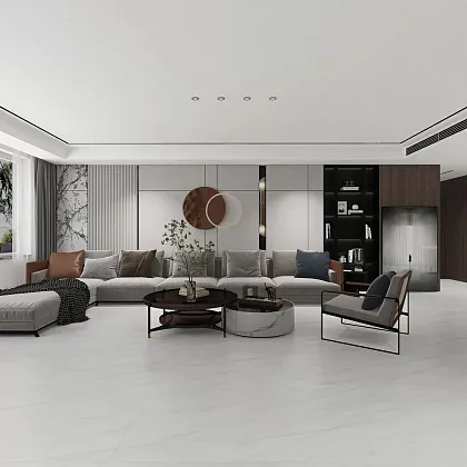 Фото Керамогранит Carrara Matt Grains Soft-Polished Mould 60x120 (BHW-0022) Китай