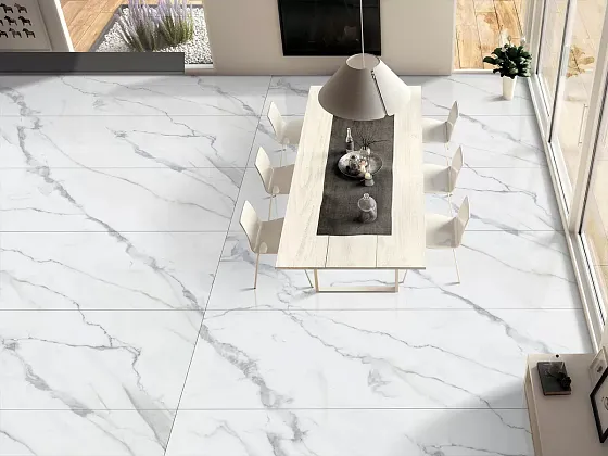 Фото Керамогранит Motto Statuario Volakas Polished 800x2400x15 Индия