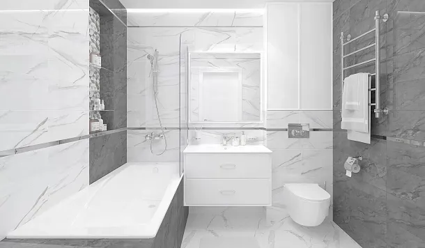 Фото Плитка Fumo серый 20х50 Беларусь