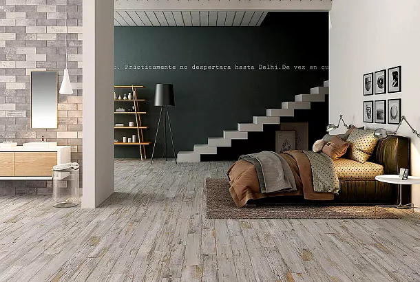 Фото Керамогранит Gayafores Tribeca Blanco 15х90 Испания