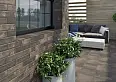 Клинкерная плитка Paradyz Scandiano Brown Elewacja 24x6,5