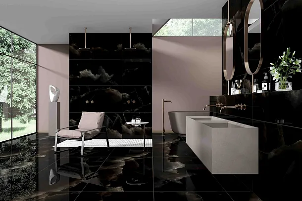 Фото Керамогранит Ennface ENONX4003HG60120 Ivory Extra High Glossy 600х1200х9 Индия