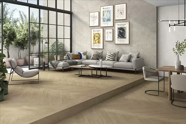 Фото Керамогранит STN Ceramica Lionel Nogal MT 30x150 Испания