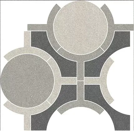 Фото Декор ID149 Джиминьяно 1 наборный матовый 48x49,5 Россия