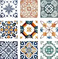 керамическая плитка DeShun Ceramics Mix Art Decor DC09 20x20