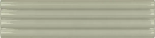 Фото Плитка Equipe 28486 Costa Nova Onda Tansy Green Glossy 5x20 Испания