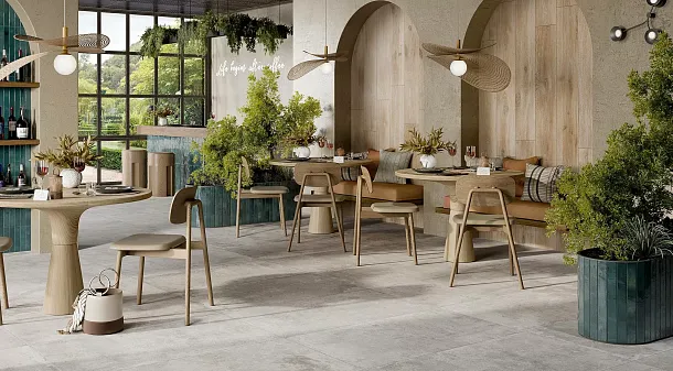 Фото Керамогранит Rondine Group J92125 Windsor Ivory Ret 20,3x20,3 Италия