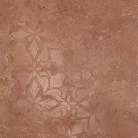 Фото Керамогранит Kerama Marazzi Хадду красный матовый декорированный 40,2x40,2x0,8 (KM4040G0071N)