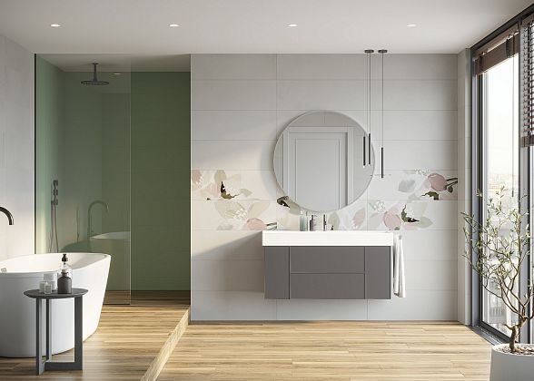 Фото Плитка Vogue flowers 30х90 (NB_0448) Россия