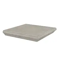 Фото Ступень Kerama Marazzi Хадду угловая серый светлый матовый 34x34x0,8 (KM4040G0011NGTA)