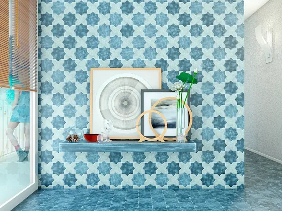 Фото Керамогранит Becolors Cross Coral 13.25х13.25 Испания