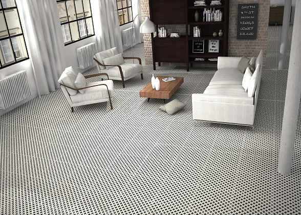 Фото Керамогранит Orly Blue 44,2x44,2 Испания