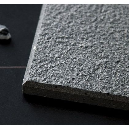 Фото Керамогранит Dark grey DK19 60х60, 18мм (Half full body) Кнр