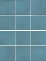 Фото керамическая плитка Бахия бирюзовый глянцевый 29,8х39,8x0,7 из 12 частей 9,8x9,8 (KM1010G0060N)