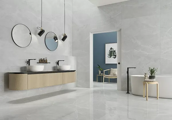 Фото Керамогранит Prissmacer Fior Di Bosco Sand Luxglass Rect 60x120 Испания