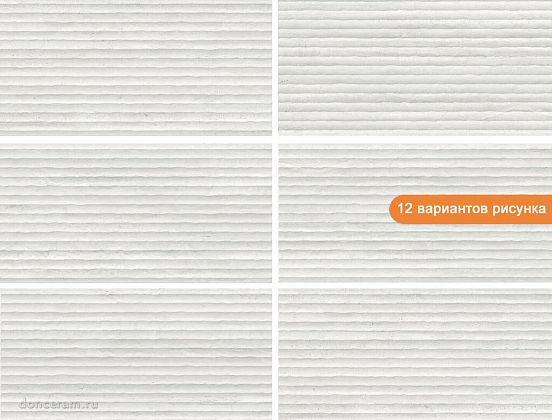 Фото Керамогранит geotiles stratos rlv vein white 60x120 Испания